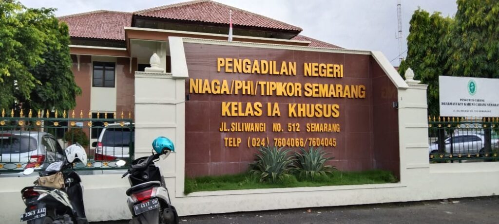 Buntut Pendaftaran Gugatan Ditolak PN Semarang, Soegijarto : Saya Duga Ada Mafia Peradilan