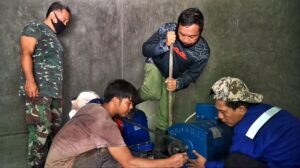 Sinergi TNI dan Masyarakat Sikapi Mahalnya Tarif Kubikasi Air Bersih