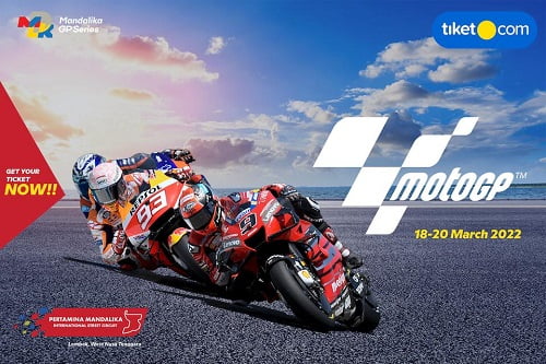 Dukung Ajang MotoGP di Mandalika, tiket.com Luncurkan Paket Bundling : Hotel 5 Hari 4 Malam dan 2 Tiket MotoGP