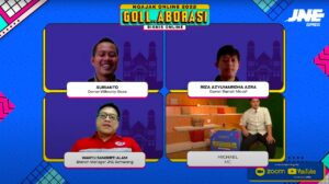 Aborasi Bisnis Online, Dorong Peningkatan Skala UMKM Semarang. JNE Gelar Goll