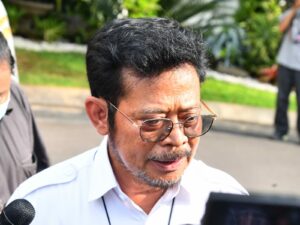 Menghadap Presiden Jokowi, Menteri Pertanian Syahrul Yasin dan Menteri Perekonomian Airlangga Bahas Beras