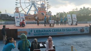 Wisata Saloka Theme Park Semarang Bagi Hadiah. Pengujung Ambarawa Motor Yamaha, Orang Yogyakarta dan Pati Sepeda Listrik