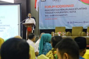 Bupati Kudus Hartopo Bicara Stunting Didepan PKK se Pati Raya dan BKKBN Jateng
