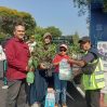 DLH Kota Semarang membuka stand tukar sampah plastik menjadi tanaman di lokasi CFD.