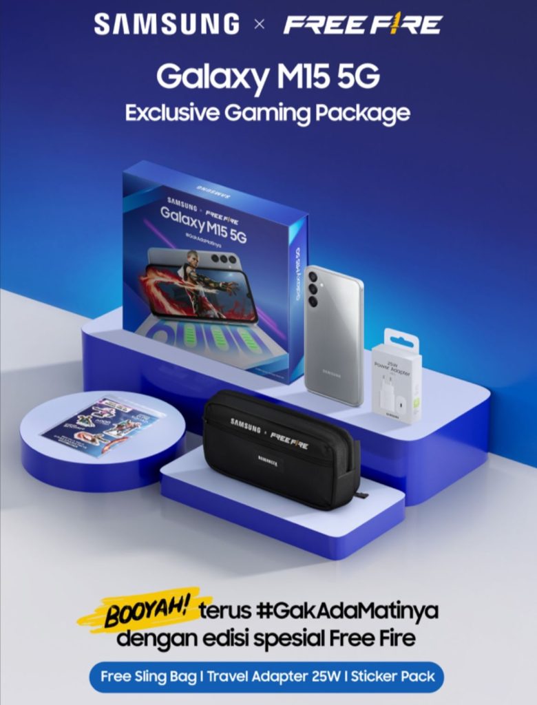 Samsung Galaxy M15 5G Hadirkan Paket Spesial, Bikin Gaming Kamu Menyala Terus !