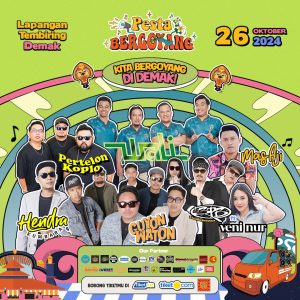 Wali Band dan Sederet artis nasional siap hibur warga Demak di Pesta Bergoyang 2024