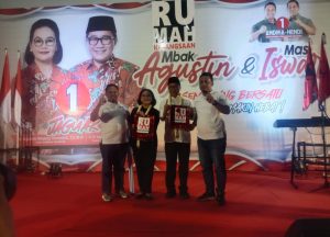 Rumah Kebangsaan Hadirkan Lebih Dari 1000 Relawan Dukung Agustin – Iswar di Pilwakot Semarang