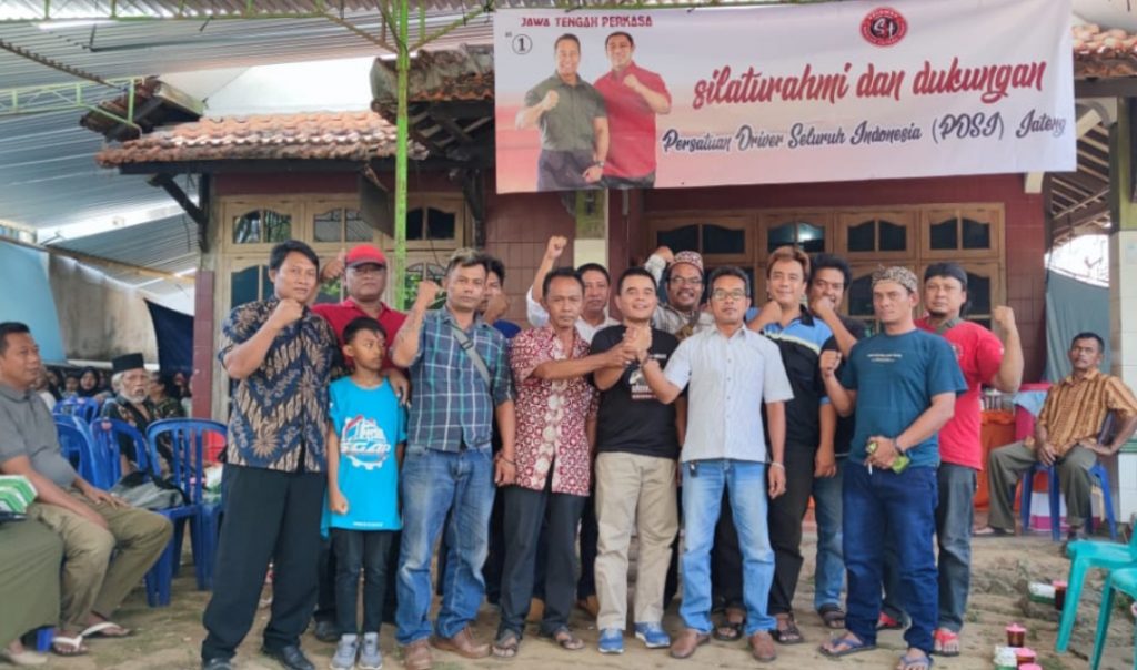 Persatuan Driver Jawa Tengah Dukung Andika – Hendi