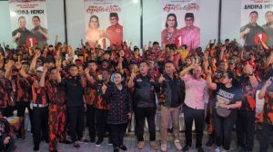 Ribuan Kader Pemuda Pancasila Kota Semarang Deklarasi Dukung Agustin Iswar