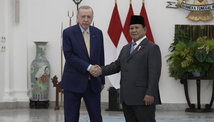Bertemu Erdogan, Prabowo Sampaikan Indonesia Ingin Produksi Bersama Industri Pertahanan RI dan Turki