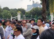 Sadewo dan Lintarti bersama Ratusan Kepala Daerah Terpilih Mengikuti Gladi Kotor Pelantikan di Monas