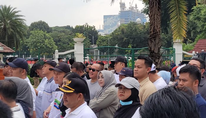 Sadewo dan Lintarti bersama Ratusan Kepala Daerah Terpilih Mengikuti Gladi Kotor Pelantikan di Monas