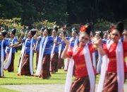 Tarian Banyumas Megot Meriahkan Upacara Hari Jadi ke 454 Kabupaten Banyumas