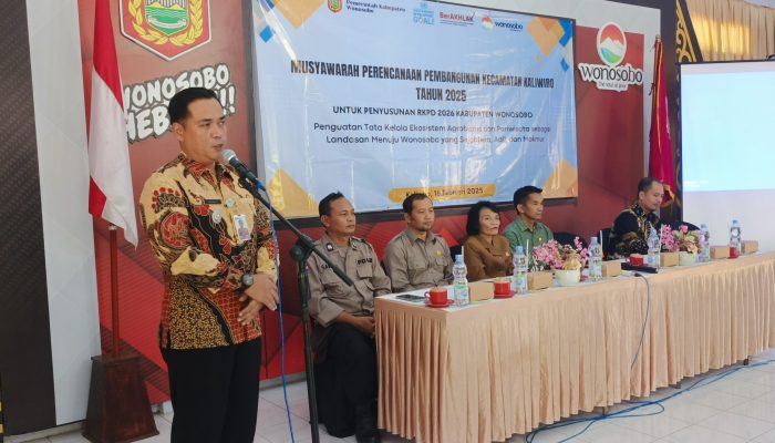 Musrenbang Kecamatan Kaliwiro Wonosobo, Camat Hermawan Animoro Sampaikan Hal Ini