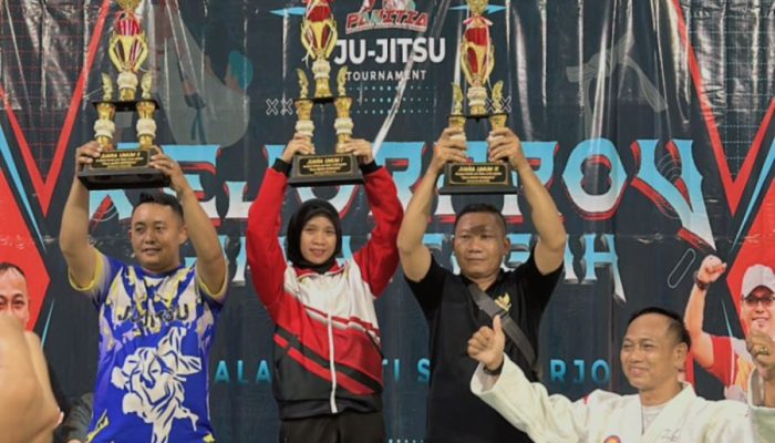 Prestasi Gemilang Dicatatkan Kontingen Jujitsu Kabupaten Grobogan di Kejurprov Piala Bupati Sukoharjo