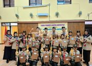 Empat Pramuka Garuda Siaga Somagede Berprestasi Tingkat Kwarcab Banyumas