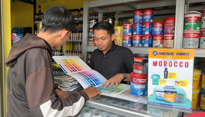 Jelang Lebaran, Permintaan Cat di Semarang Naik 100 Persen 