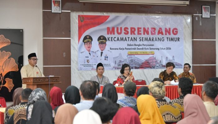 Agustina-Iswar Sampaikan Kebijakan Pembangunan Kota Semarang di Musrenbang