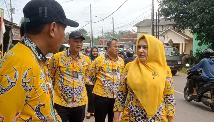 Pastikan Kondisi Jalan, Bupati Fadia Arafiq Tinjau Ruas Jalan Provinsi Wiradesa-Bojong di Pekalongan.