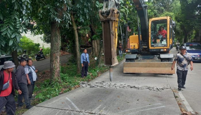 Masuk Jalur Patahan, Ini Upaya Pembenahan Jalan Trangkil Gunungpati Semarang