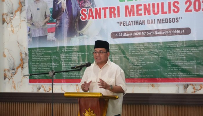 Hadiri Gerakan Santri Menulis, Wakil Bupati: Ini Kegiatan Yang Sangat Penting di Era Sekarang