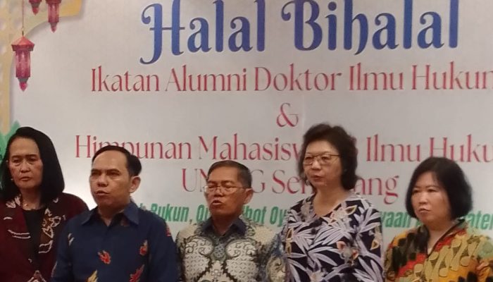 Alumni Doktor Ilmu Hukum Untag Semarang Guyub Rukun Majukan Almamater