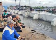 Iswar Aminuddin Cek Kondisi Tanggul Pelabuhan Tanjung Emas, Sandbag dan Pompa Portable Sudah Difungsikan