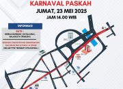 Ada Karnaval Paskah, Pemkot dan Satlantas Polrestabes Semarang Jumat Besok Berlakukan Rekayasa Lalu Lintas