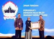 Jateng Jadi Pionir PKK Nasional dan Memori Kolektif Bangsa, Ahmad Luthfi Terima Penghargaan dari Arsip Nasional