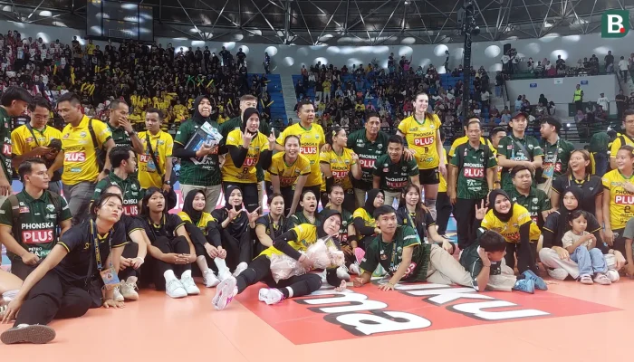 Megawati Megatron Bagian dari Strategi, Pelatih Petrokimia Tidak Ungkap Rahasia Strategi Raih Juara Tiga Proliga 2025