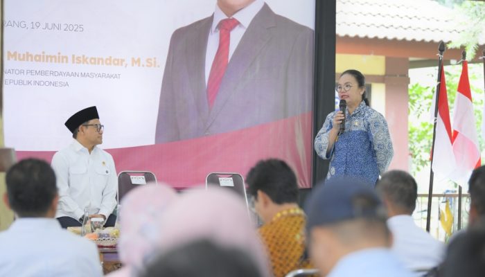 Di Hadapan Menko Muhaimin, Agustina Wali Kota Semarang Bagikan Upaya Pemkot Tangani Kemiskinan