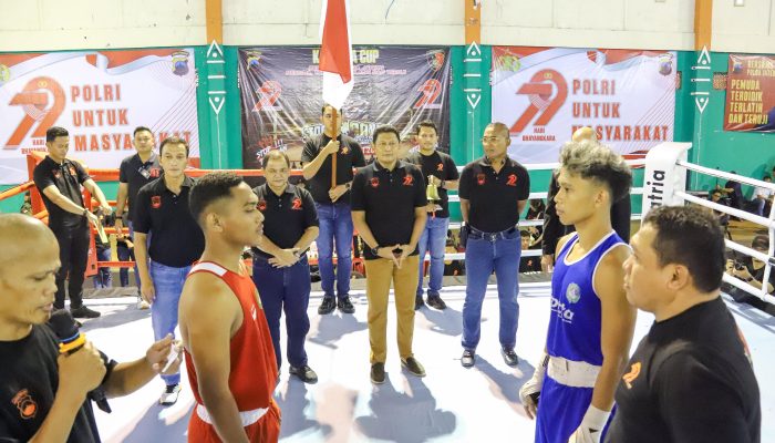 Warnai Hari Bhayangkara ke-79, Polda Jateng Gelar Street Boxing Event 2025 di GOR Wujil Ungaran