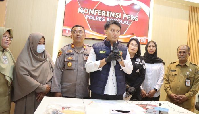 Polres Boyolali Gelar Konferensi Pers Ungkap Kasus Kekerasan Terhadap Anak: Satu Tersangka Diamankan