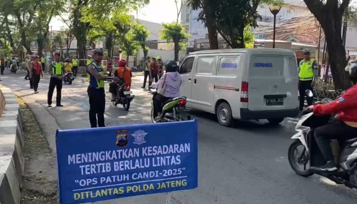 Satgas Ops Patuh Candi Gelar Razia di Sampokong Kota Semarang, Kedepankan Upaya Humanis Dalam Penegakan Hukum