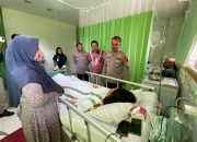 Kapolresta Pati Besuk Korban Kerusuhan Aksi 13 Agustus di RSUD Soewondo