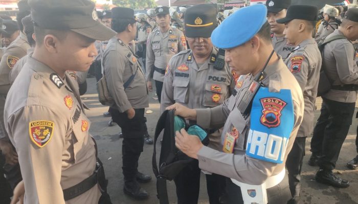 Cek Kesiapan Personel, Bidpropam Polda Jateng Pastikan Pengamanan Unra di Pati Humanis dan Sesuai SOP