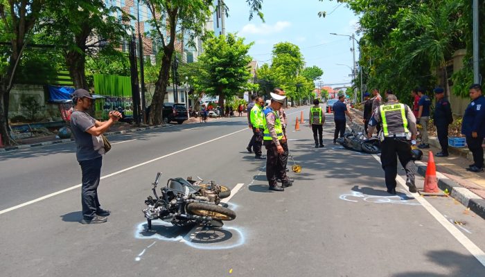 Polisi Gelar Olah TKP Kecelakaan yang Menewaskan Mahasiswa Unnes