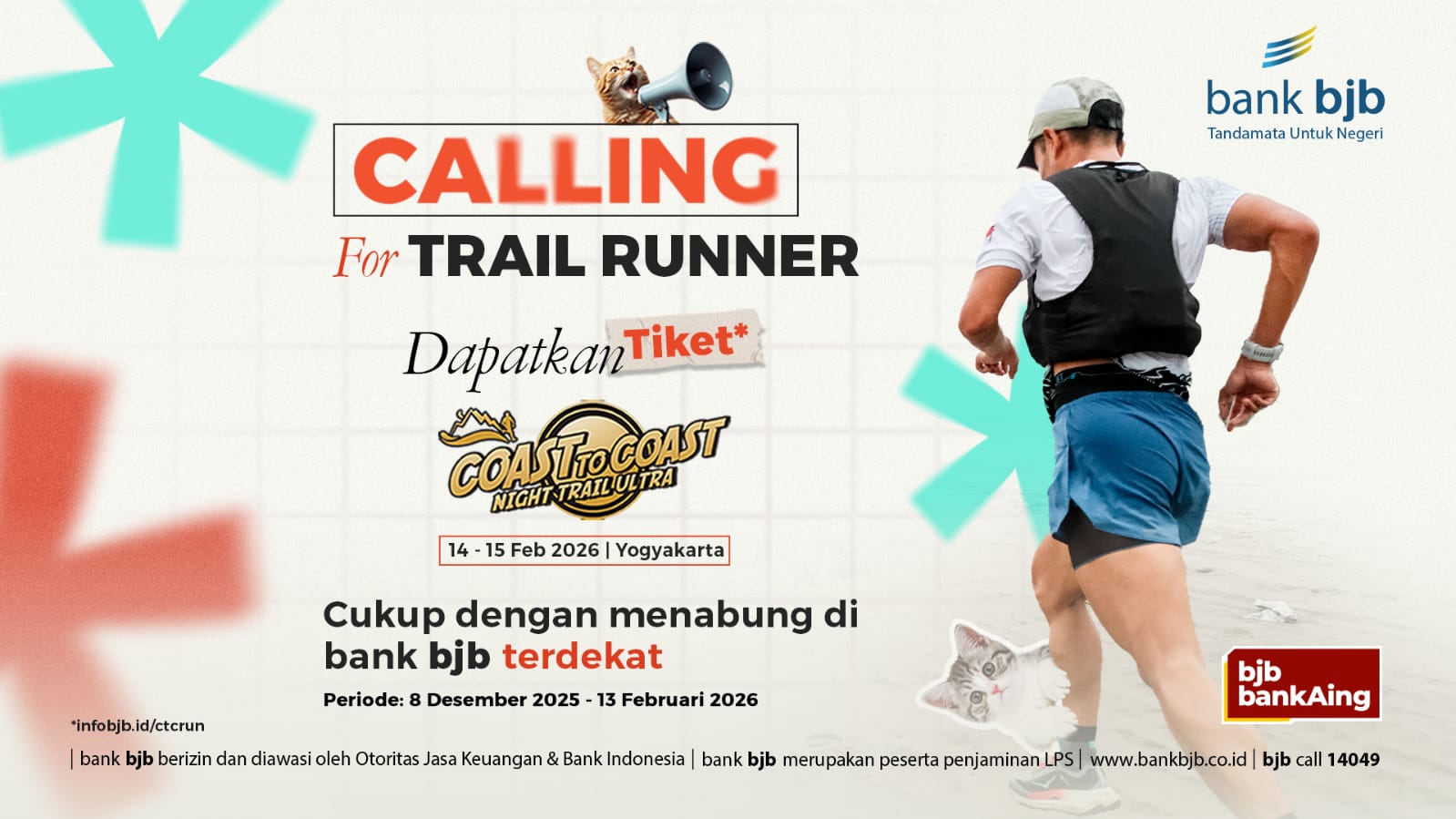 Program bank bjb Coast to Coast Night Trail Ultra.
