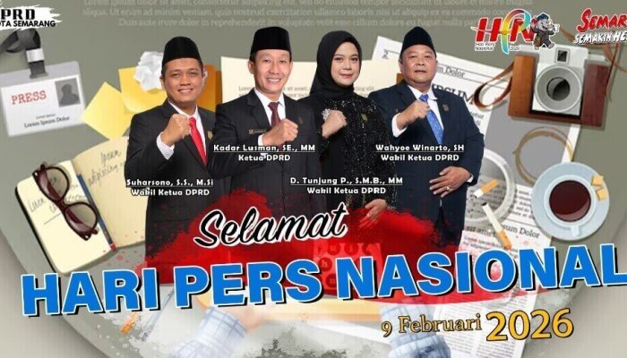 Inilah Pesan Ketua DPRD Kota Semarang di Hari Pers Nasional (HPN) 2026