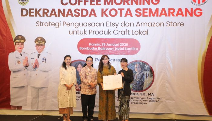 Pemkot Semarang Komitmen Dorong UMKM Bisa Ekspor Produk ke Luar Negeri