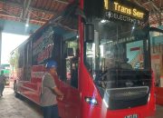 Dishub Kota Semarang Coba Bus Listrik