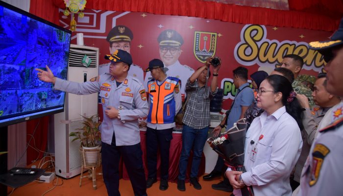 Pantau Posko Mudik, Wali kota Agustina Wilujeng Pastikan Pelayanan Berjalan Lancar