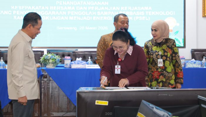 Tanda Tangani Perjanjian Kerja Sama Penyelenggaraan PSEL, Pertegas Upaya Pemkot Semarang dalam Penanganan Sampah