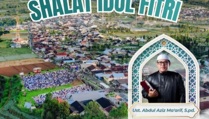 ‎Shalat Idul Fitri 1447 H di Lapangan Garung Wonosobo, Rayakan Kemenangan dengan View Gunung Sindoro yang Menawan