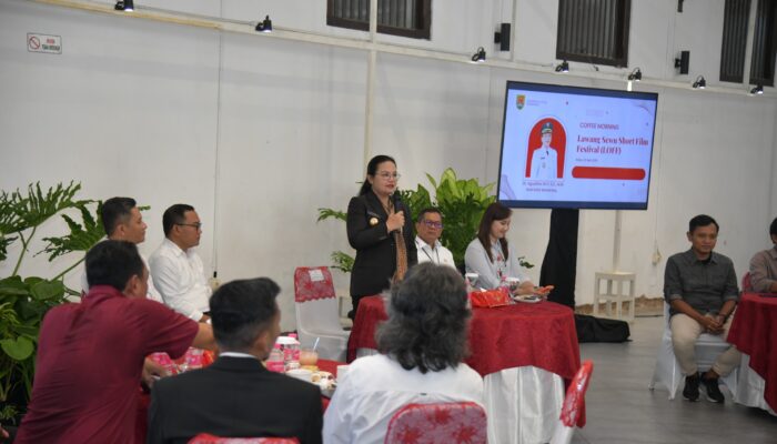 Wali Kota Agustina Ajak Forum Wartawan Coffee Morning, Momentum Launching Lawang Sewu Short Film Festival 2026