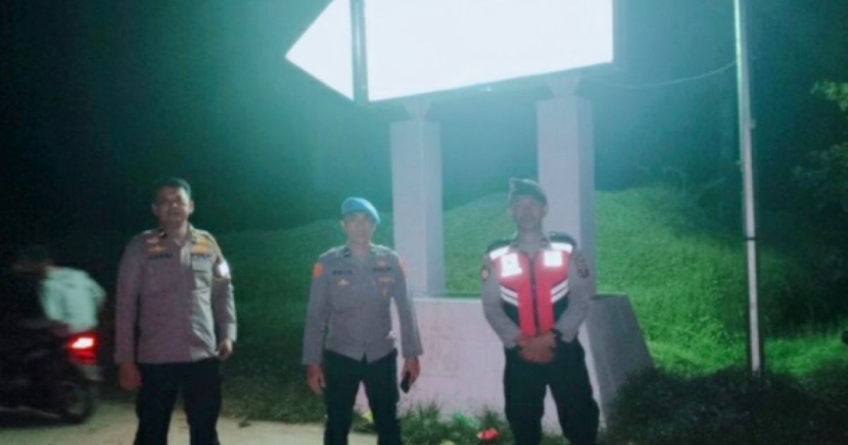 Jajaran Polres  Batu Bara Laksanakan Giat Patroli Kota,Presisi Blue Ligth Rosa Empat