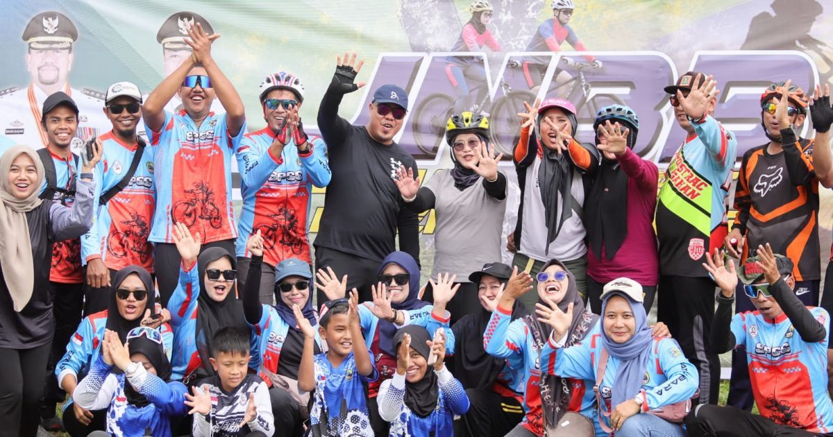 Wakil Bupati Batu Bara Lepas Fun Bike Jelajah Negeri Batu Bara ke-5