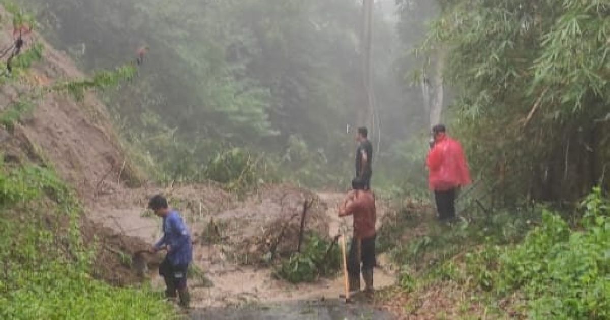 Lima Titik Longsor Lumpuhkan Jalur Bagbagan–Kiaradua, Tiga Titik Terparah Picu Kemacetan Panjang
