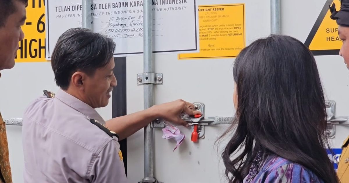 48 Ton Durian Beku Indonesia Perdana Tembus Pasar China