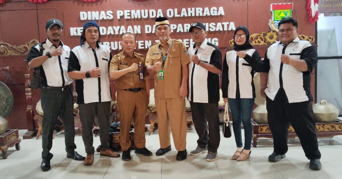 Pengurus JTR Diterima Disporabudpar Kabupaten Tangerang